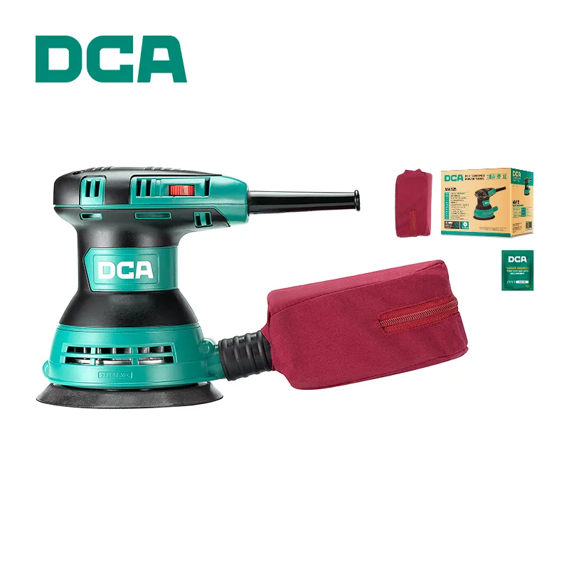 DCA ASA125 Electric Random Orbital Sander 300W 125mm